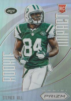 2012 Panini Prizm - Rookie Impact Prizms #11 Stephen Hill Front
