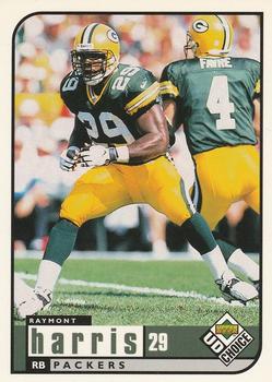 1998 UD Choice Green Bay Packers #GB12 Raymont Harris Front