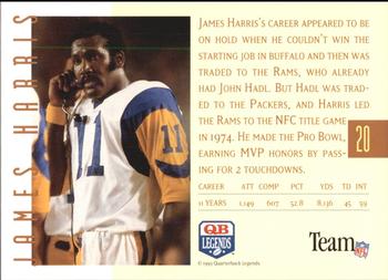 1993 Quarterback Legends #20 James Harris Back