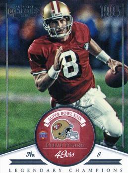 2012 Panini Contenders - Legendary Champions #13 Steve Young Front