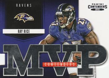 2012 Panini Contenders - MVP Contenders #1 Ray Rice Front