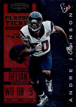 2012 Panini Contenders - Playoff Ticket #40 Andre Johnson Front