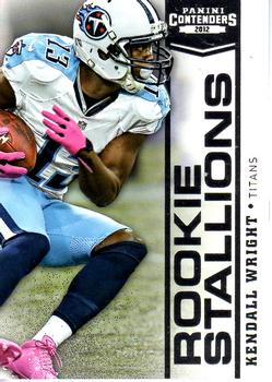 2012 Panini Contenders - Rookie Stallions #6 Kendall Wright Front
