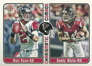 2012 Topps Magic - Charismatic Combos #CC-RW Matt Ryan / Roddy White Front