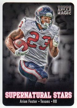 2012 Topps Magic - Supernatural Stars #SS-AF Arian Foster Front