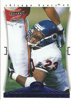1997 Score Chicago Bears #14 Marty Carter Front