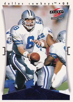 1997 Score Dallas Cowboys #2 Troy Aikman Front