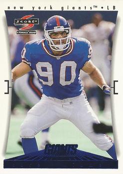 1997 Score New York Giants #14 Corey Widmer Front