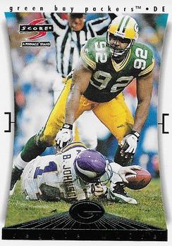 1997 Score Green Bay Packers #6 Reggie White Front