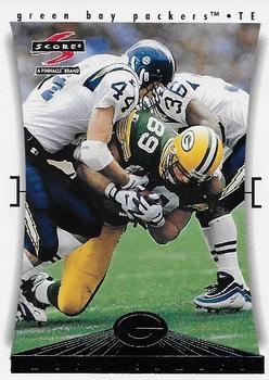 1997 Score Green Bay Packers #9 Mark Chmura Front