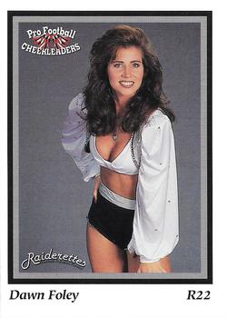 1994-95 Sideliners Pro Football Cheerleaders #R22 Dawn Foley Front