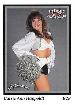 1994-95 Sideliners Pro Football Cheerleaders #R28 Carrie Happoldt Front