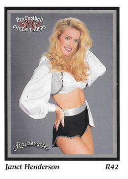 1994-95 Sideliners Pro Football Cheerleaders #R42 Janet Henderson Front