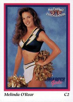 1994-95 Sideliners Pro Football Cheerleaders #C2 Melinda O'Rear Front