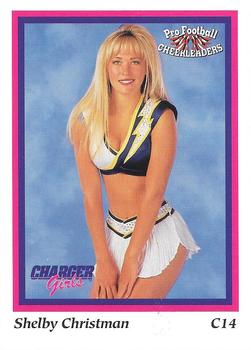 1994-95 Sideliners Pro Football Cheerleaders #C14 Shelby Christman Front