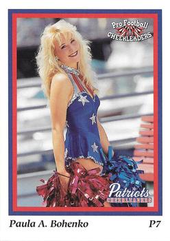 1994-95 Sideliners Pro Football Cheerleaders #P7 Paula Bohenko Front