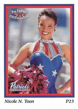 1994-95 Sideliners Pro Football Cheerleaders #P25 Nicole Toon Front