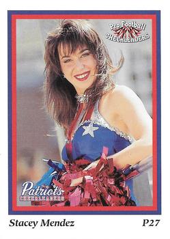 1994-95 Sideliners Pro Football Cheerleaders #P27 Stacey Mendez Front