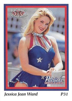 1994-95 Sideliners Pro Football Cheerleaders #P31 Jessica Ward Front