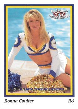 1994-95 Sideliners Pro Football Cheerleaders #R6 Ronna Coulter Front