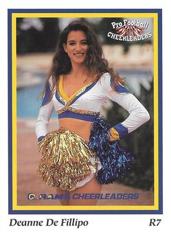 1994-95 Sideliners Pro Football Cheerleaders #R7 Deanne De Fillipo Front