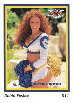 1994-95 Sideliners Pro Football Cheerleaders #R11 Robin Foshee Front