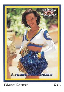 1994-95 Sideliners Pro Football Cheerleaders #R13 Edana Garrett Front