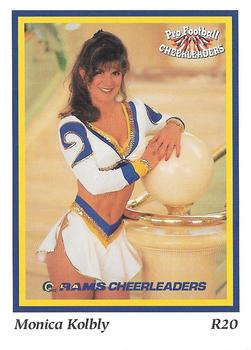 1994-95 Sideliners Pro Football Cheerleaders #R20 Monica Kolbly Front