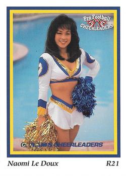 1994-95 Sideliners Pro Football Cheerleaders #R21 Naomi Le Doux Front