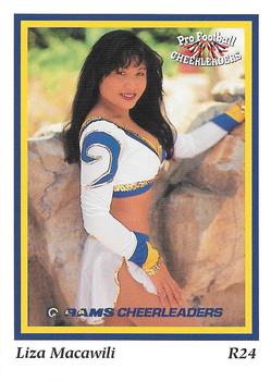 1994-95 Sideliners Pro Football Cheerleaders #R24 Liza Macawili Front
