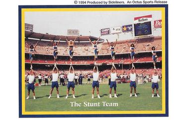 1994-95 Sideliners Pro Football Cheerleaders #R30 The Acrobatics Team Back