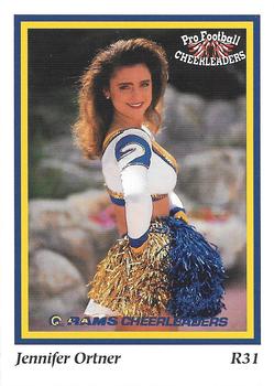 1994-95 Sideliners Pro Football Cheerleaders #R31 Jennifer Ortner Front