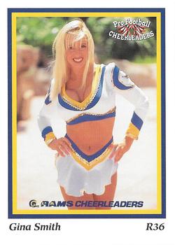 1994-95 Sideliners Pro Football Cheerleaders #R36 Gina Smith Front