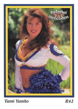 1994-95 Sideliners Pro Football Cheerleaders #R42 Tami Yanito Front