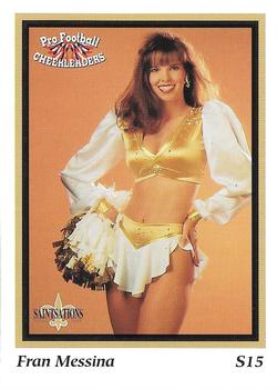 1994-95 Sideliners Pro Football Cheerleaders #S15 Fran Messina Front