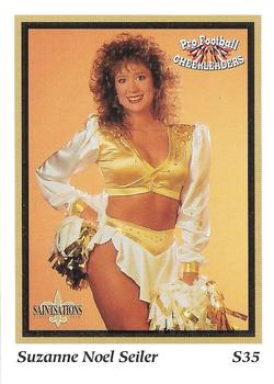 1994-95 Sideliners Pro Football Cheerleaders #S35 Suzanne Seiler Front