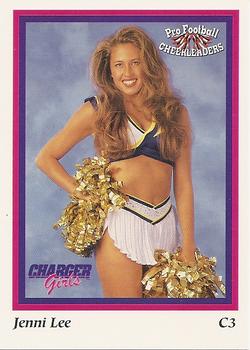 1994-95 Sideliners Pro Football Cheerleaders #C3 Jenni Lee Front