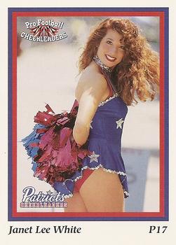 1994-95 Sideliners Pro Football Cheerleaders #P17 Janet White Front