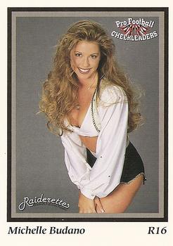 1994-95 Sideliners Pro Football Cheerleaders #R16 Michelle Budano Front