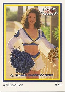 1994-95 Sideliners Pro Football Cheerleaders #R22 Michele Lee Front