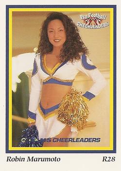 1994-95 Sideliners Pro Football Cheerleaders #R28 Robin Marumoto Front