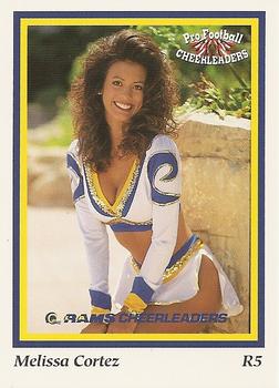1994-95 Sideliners Pro Football Cheerleaders #R5 Melissa Cortez Front