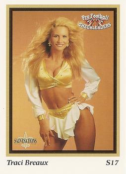 1994-95 Sideliners Pro Football Cheerleaders #S17 Traci Breaux Front