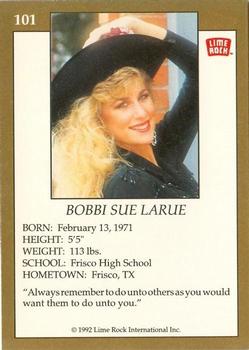 1992 Lime Rock Pro Cheerleaders #101 Bobbi LaRue Back