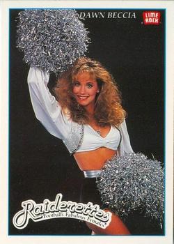 1992 Lime Rock Pro Cheerleaders #125 Dawn Beccia Front