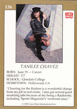 1992 Lime Rock Pro Cheerleaders #136 Tanilee Chavez Back
