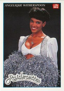 1992 Lime Rock Pro Cheerleaders #165 Angelique Witherspoon Front