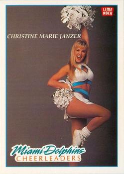 1992 Lime Rock Pro Cheerleaders #167 Christine Janzer Front