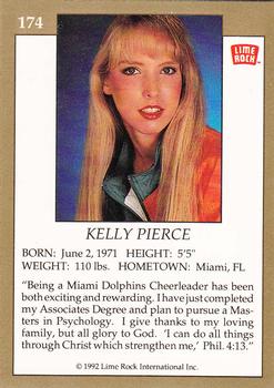 1992 Lime Rock Pro Cheerleaders #174 Kelly Pierce Back