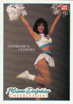 1992 Lime Rock Pro Cheerleaders #186 Stephanie Cespedes Front